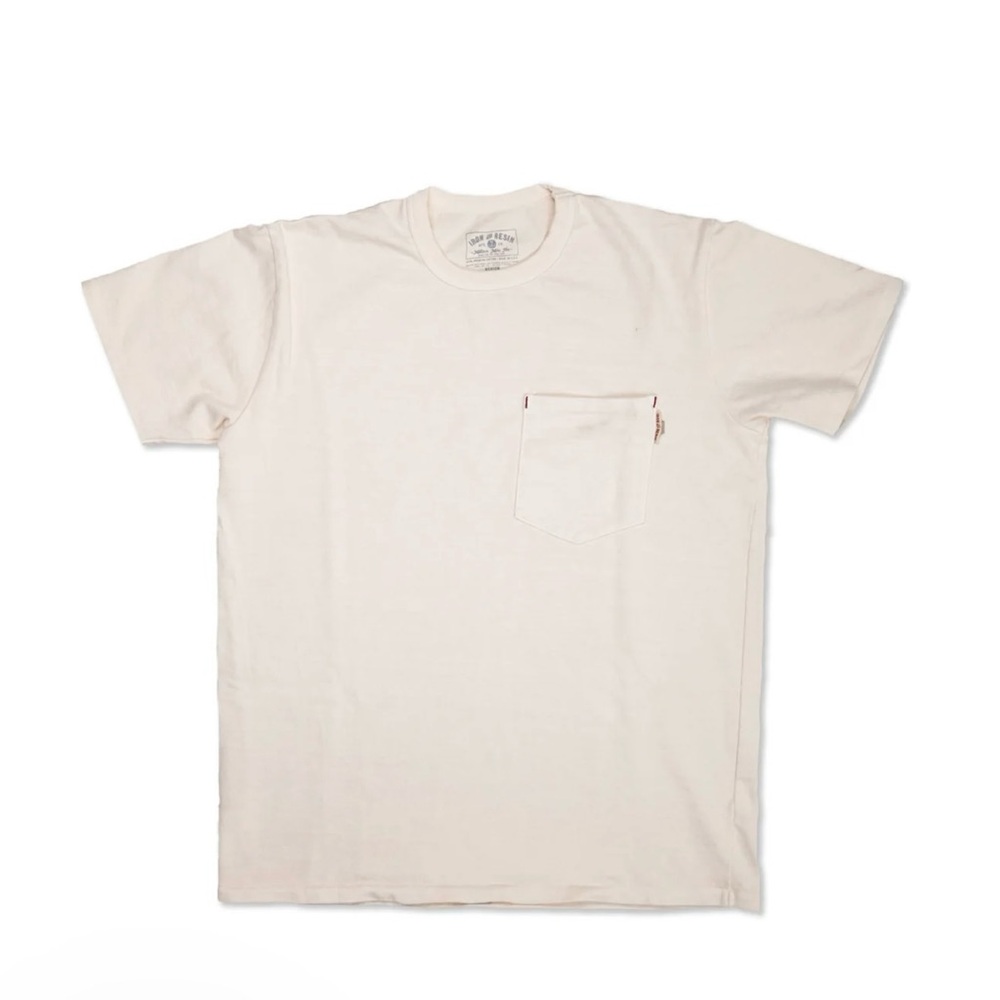 Iron & Resin Natural Short Sleeve LoganTee